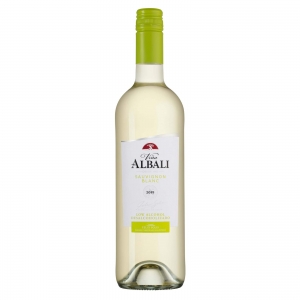 Вино б/а Vina Albali Sauvignon Blanc белое полусухое Испания 0,75 л